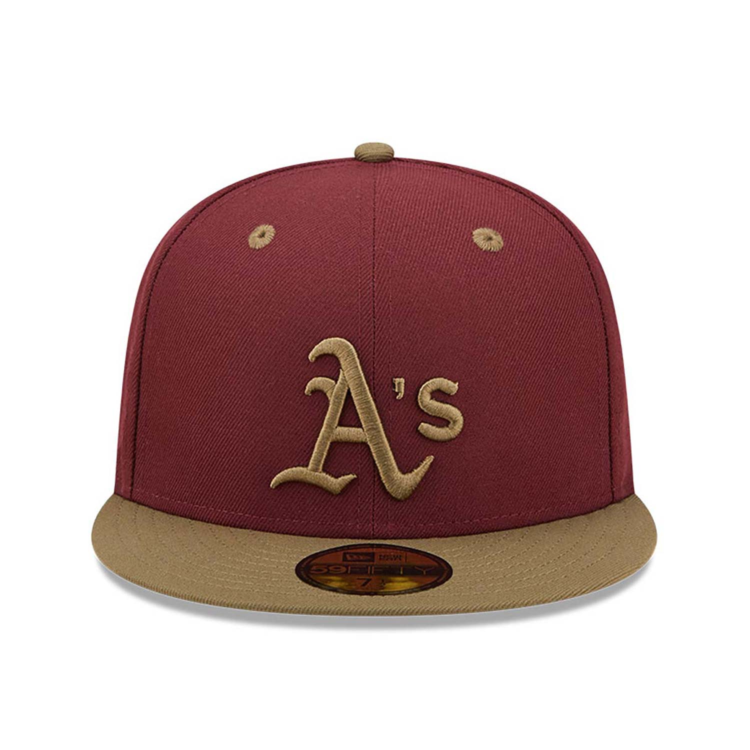 Oakland Athletics MLB World Series Trail Mix Red 59FIFTY Fitted Cap