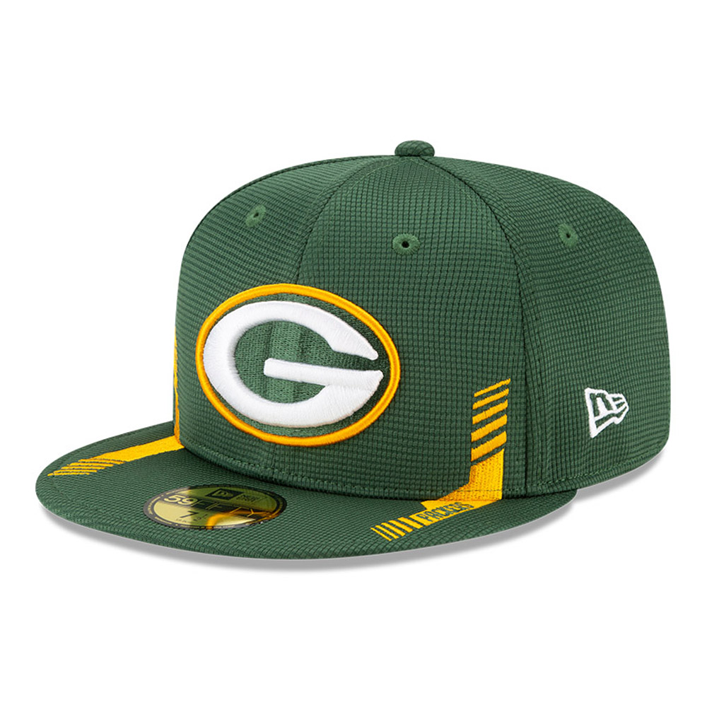 Green Bay Packers NFL Sideline Home Green 59FIFTY Cap