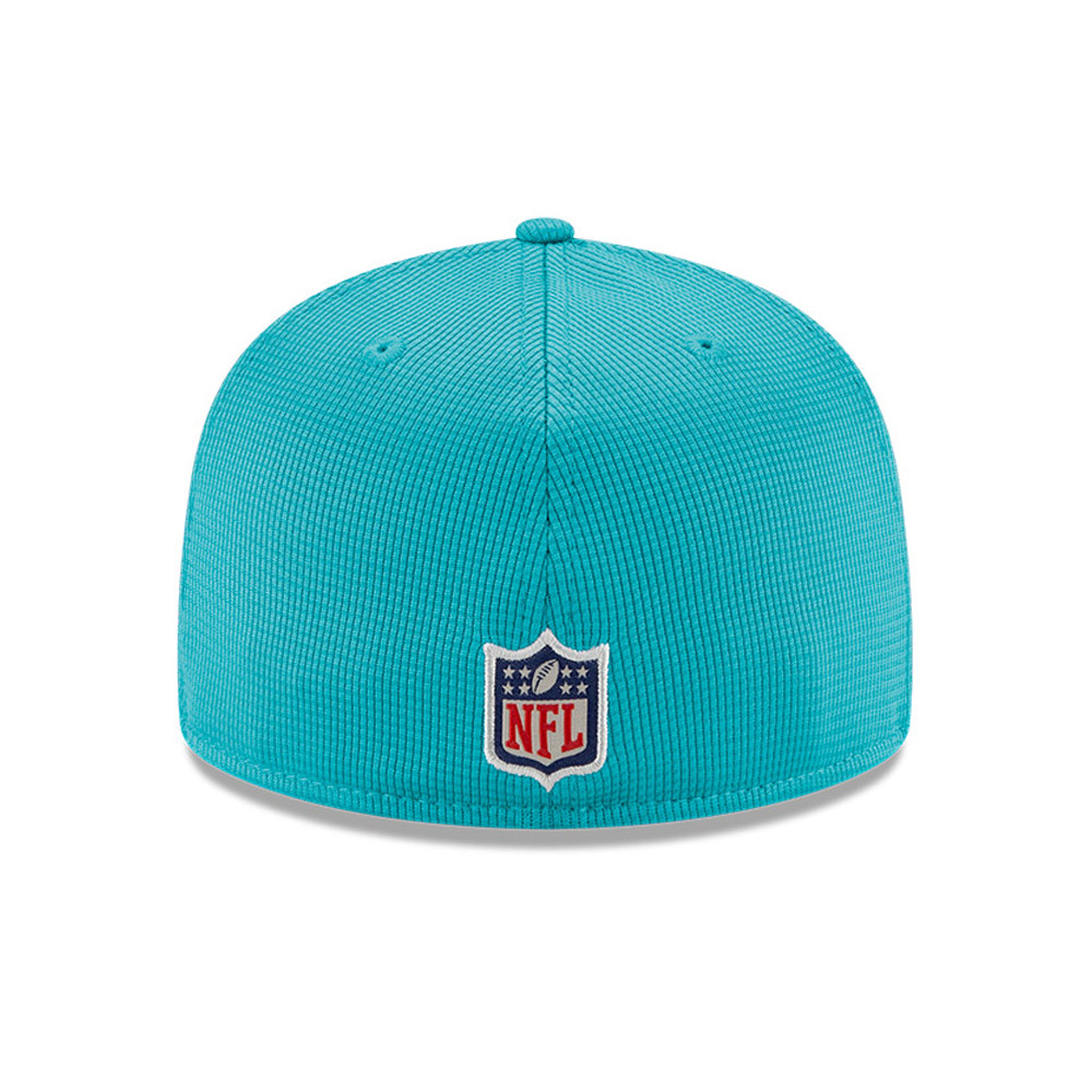 Miami Dolphins NFL Sideline Home Turquoise 59FIFTY Cap