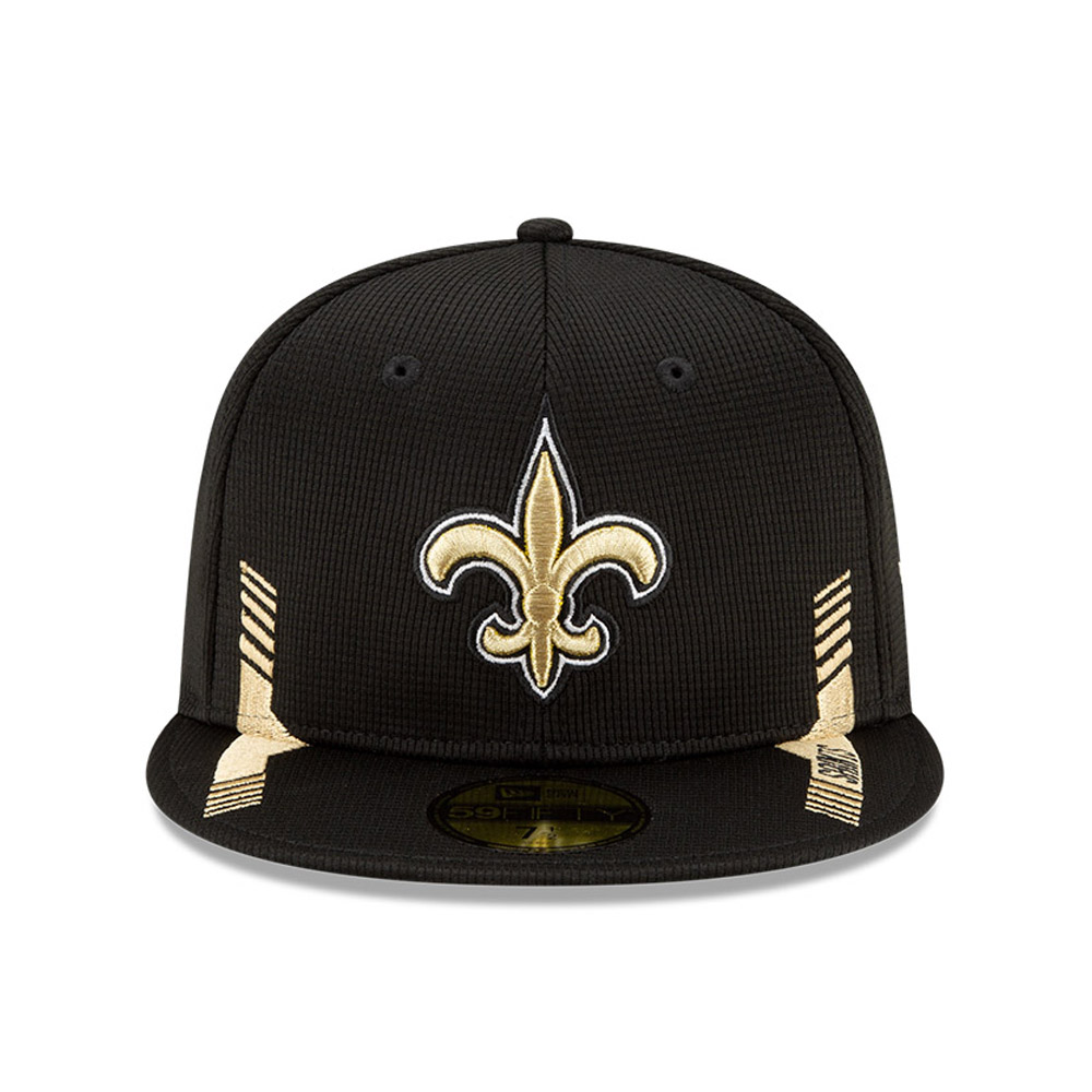 New Orleans Saints NFL Sideline Home Black 59FIFTY Cap