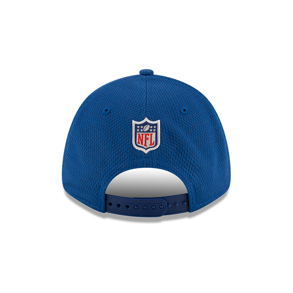 Indianapolis Colts NFL Sideline Road Blue 9FORTY Stretch Snap Cap