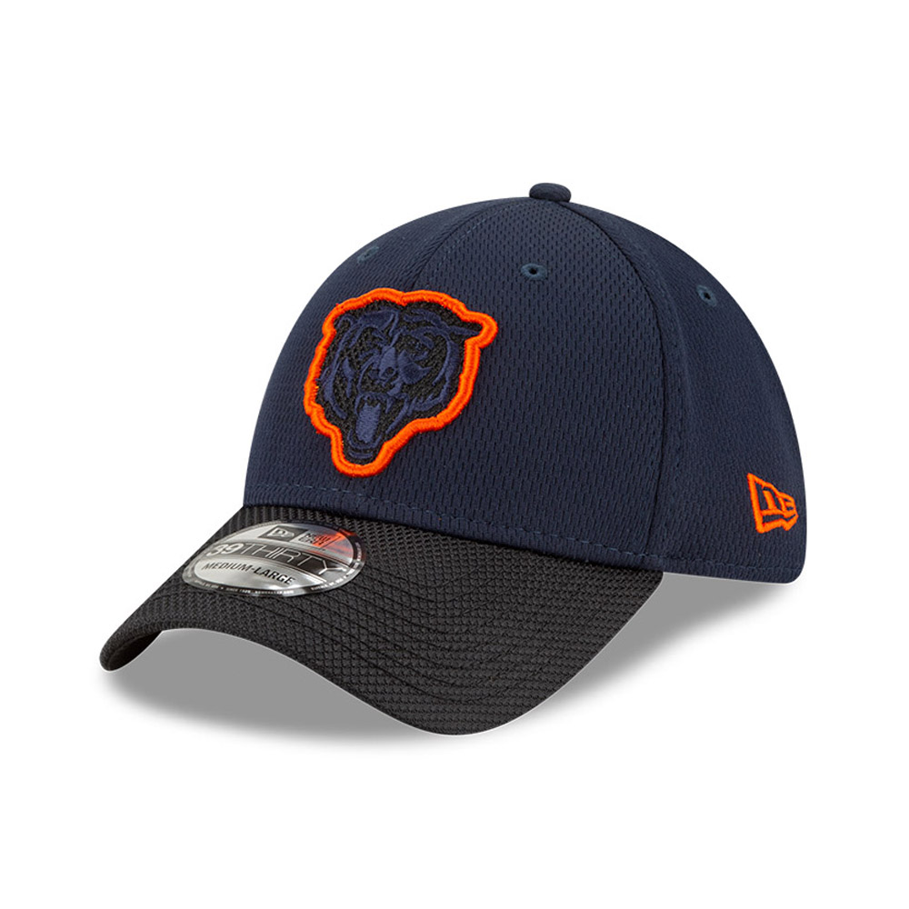 Chicago Bears NFL Sideline Road Navy 39THIRTY Cap