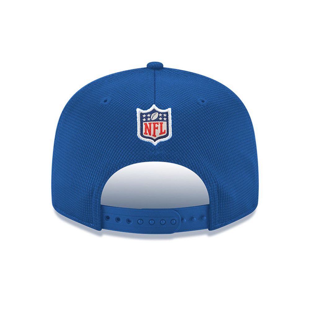 Indianapolis Colts NFL Sideline Road Blue 9FIFTY Cappellino