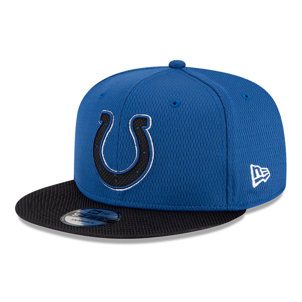 Indianapolis Colts NFL Sideline Road Blue 9FIFTY Cappellino