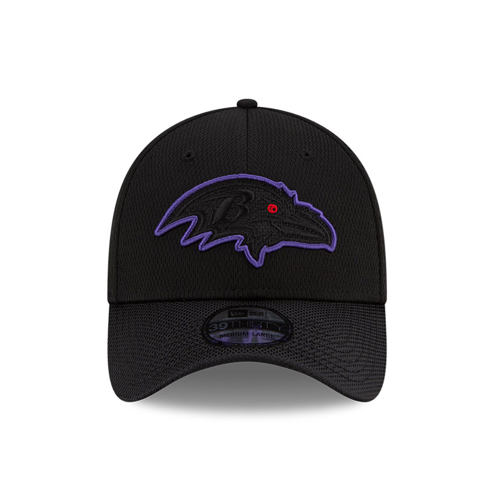 Baltimore Ravens NFL Sideline Road Black 39THIRTY Cap