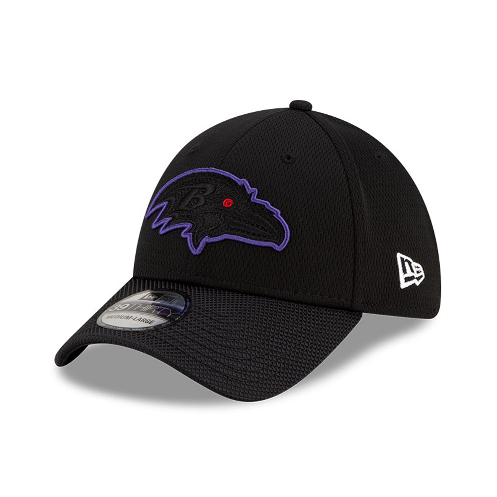 Baltimore Ravens NFL Sideline Road Black 39THIRTY Cap