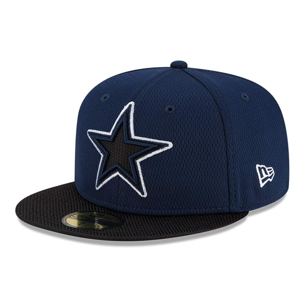 Dallas Cowboys NFL Sideline Road Dark Blue 59FIFTY Cap