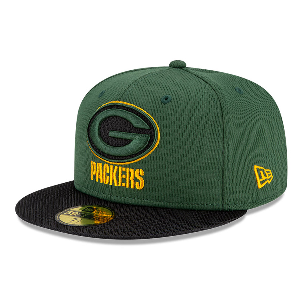 Green Bay Packers NFL Sideline Road Green 59FIFTY Cap