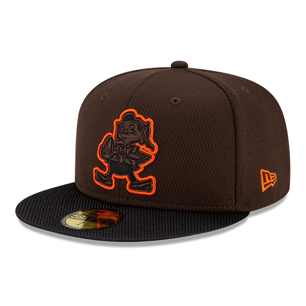 Cleveland Browns NFL Sideline Road Brown 59FIFTY Cap