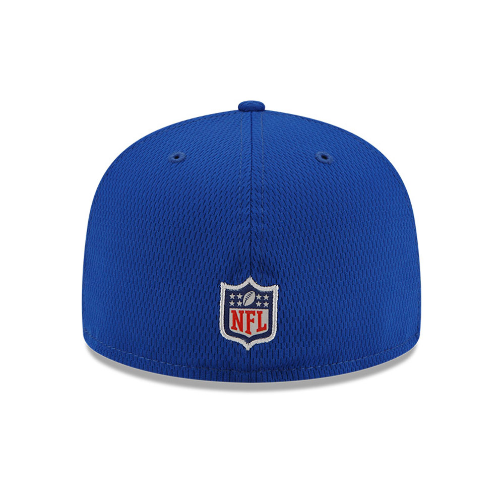 New York Giants NFL Sideline Road Blue 59FIFTY Gorra