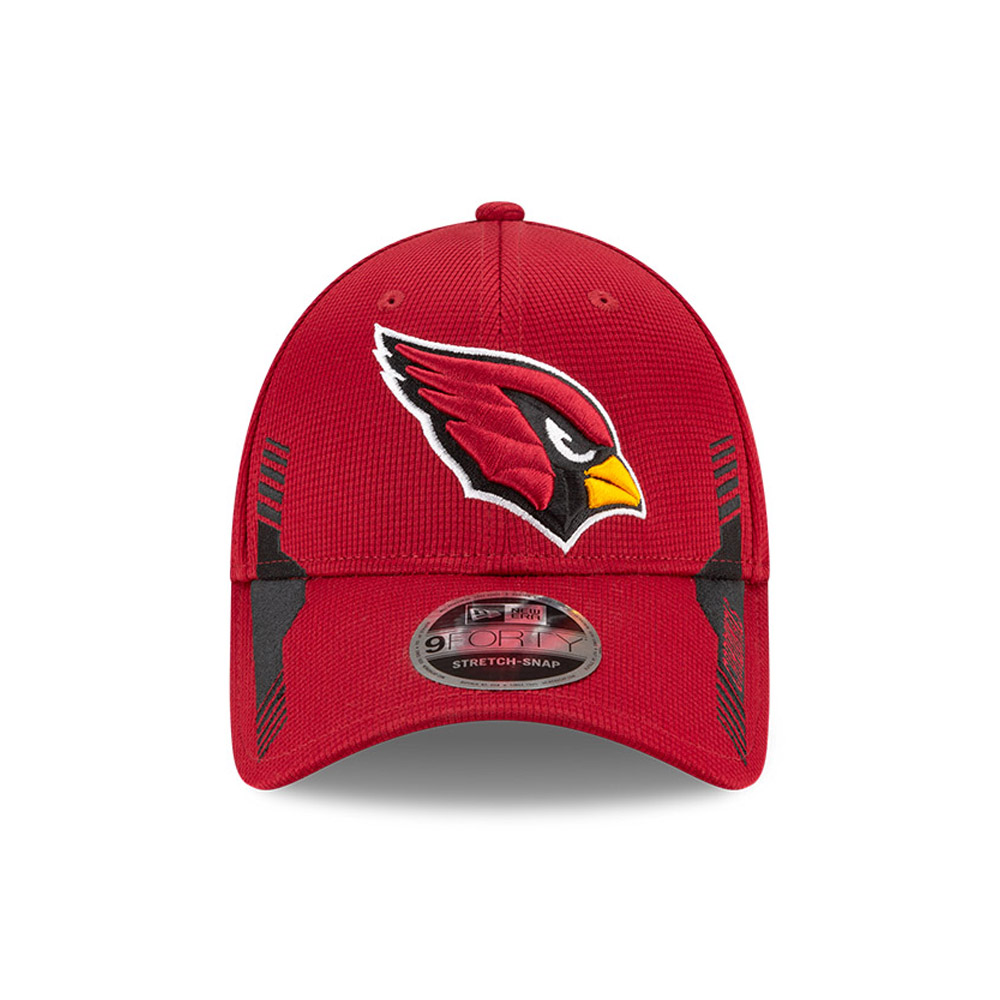 Arizona Cardinals NFL Sideline Home Red 9FORTY Stretch Snap Cap