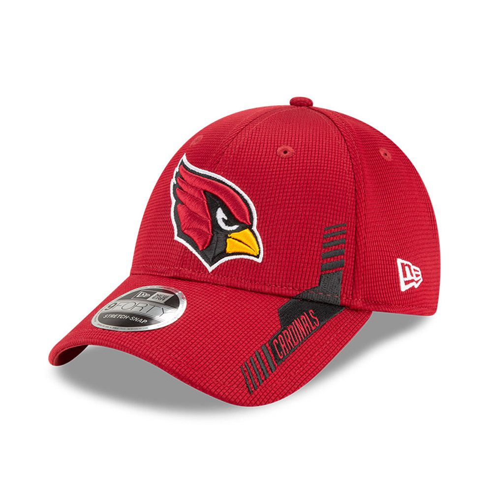 Arizona Cardinals NFL Sideline Home Red 9FORTY Stretch Snap Cap