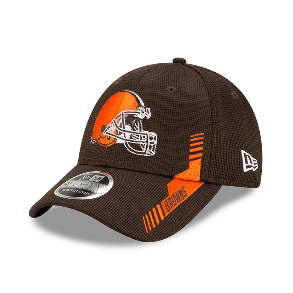 Cleveland Browns NFL Sideline Home Brown 9FORTY Stretch Snap Cap