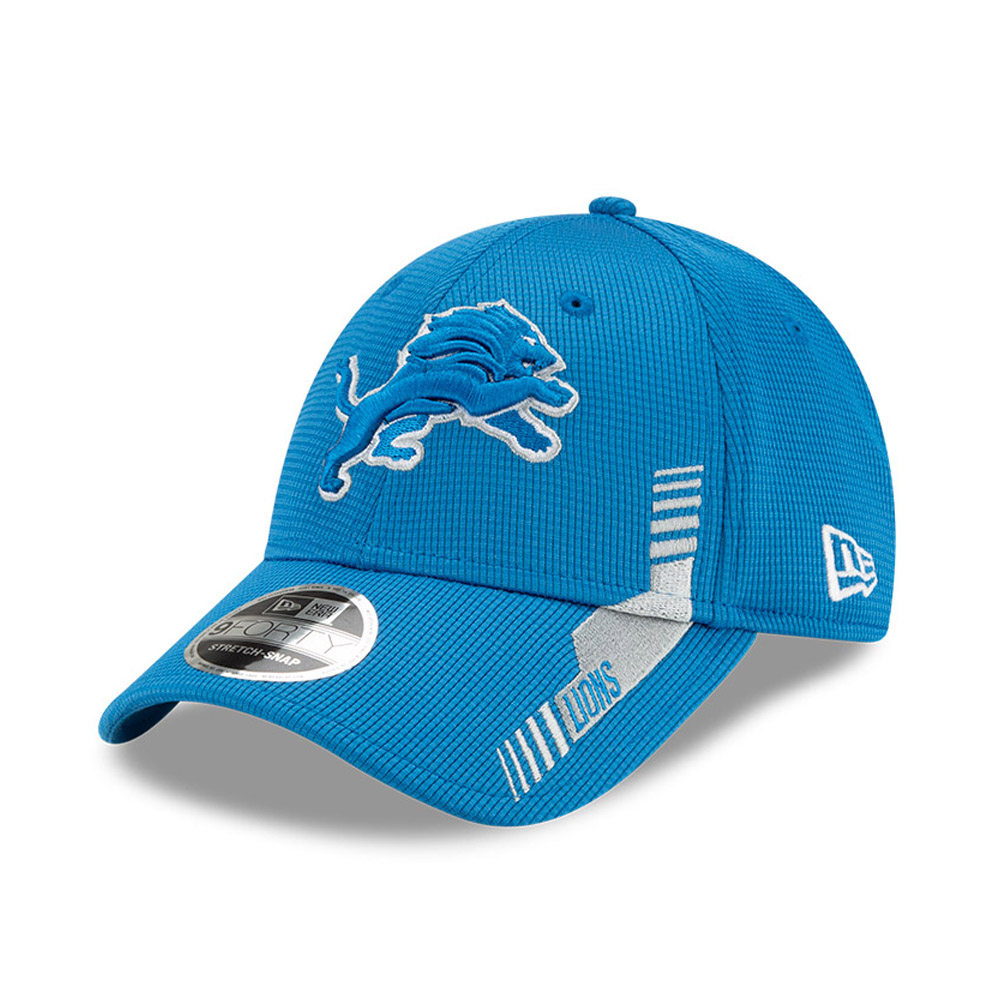 Detroit Lions NFL Sideline Home Blue 9FORTY Stretch Snap Cap