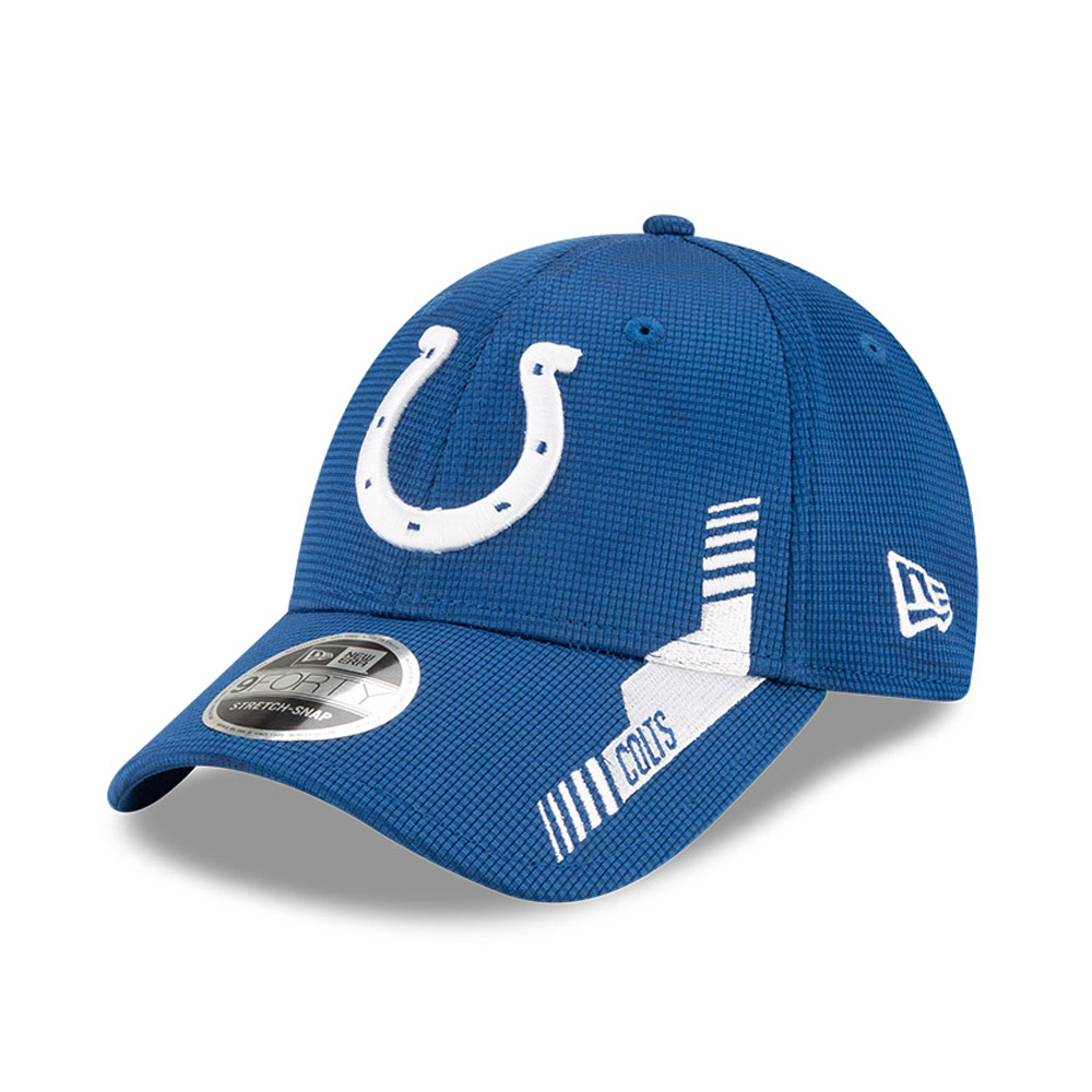 Indianapolis Colts NFL Sideline Home Blue 9FORTY Stretch Snap Cap