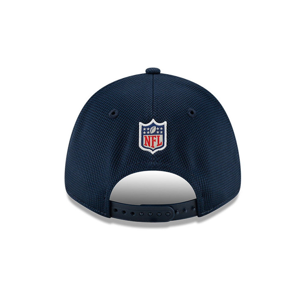 New England Patriots NFL Sideline Home Blue 9FORTY Stretch Snap Cap