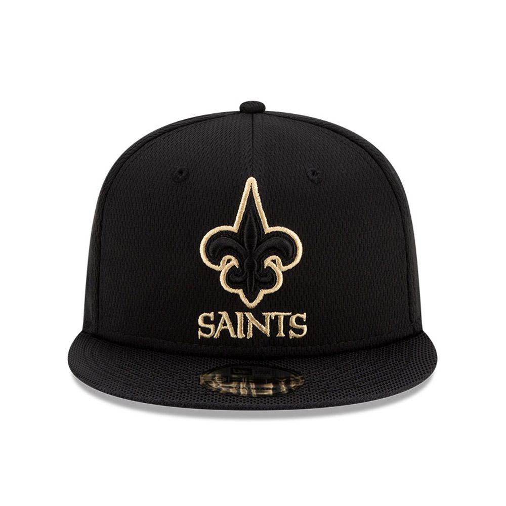 New Orleans Saints NFL Sideline Road Youth Black 9FIFTY Cap