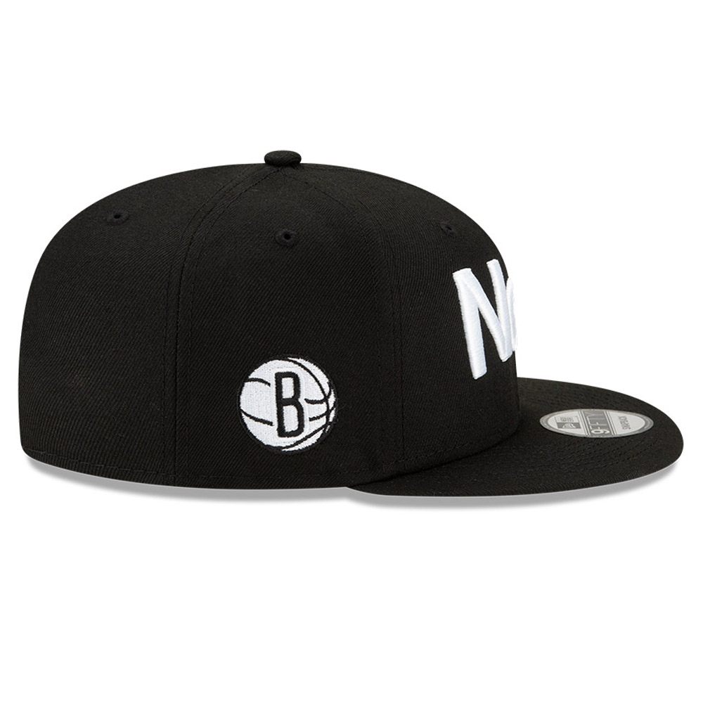 Brooklyn Nets Earned Edition Black 9FIFTY Cap