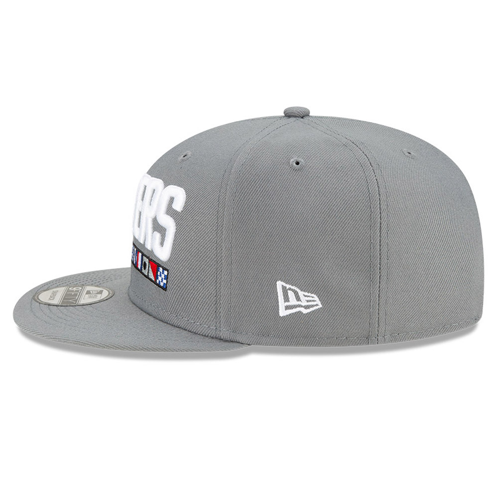 LA Clippers Earned Edition Grey 9FIFTY Cap