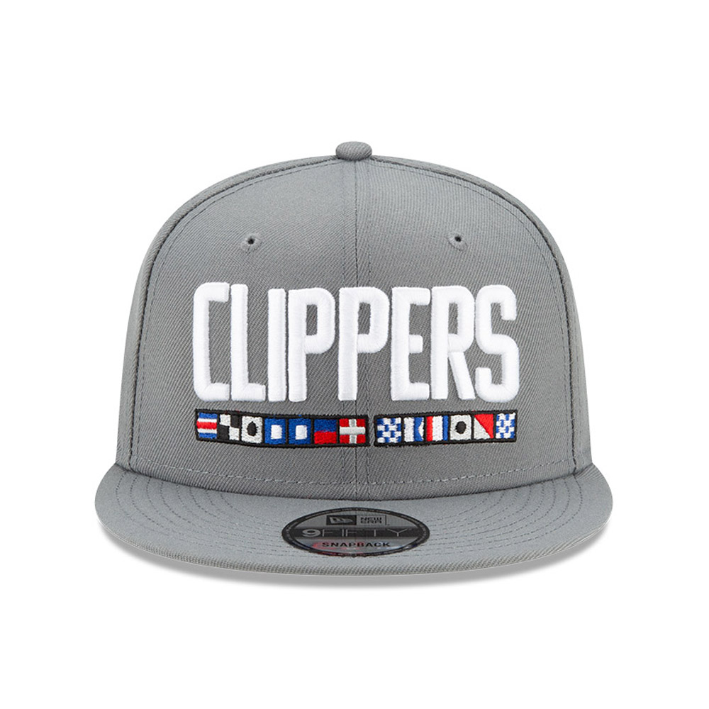 LA Clippers Earned Edition Grey 9FIFTY Cap
