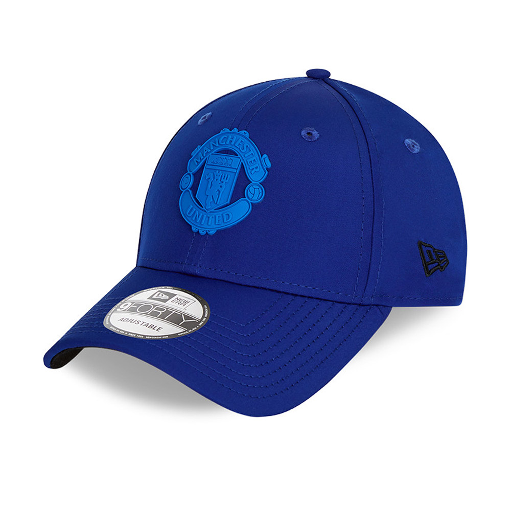 Manchester United Logo Patch Blue 9FORTY Cap