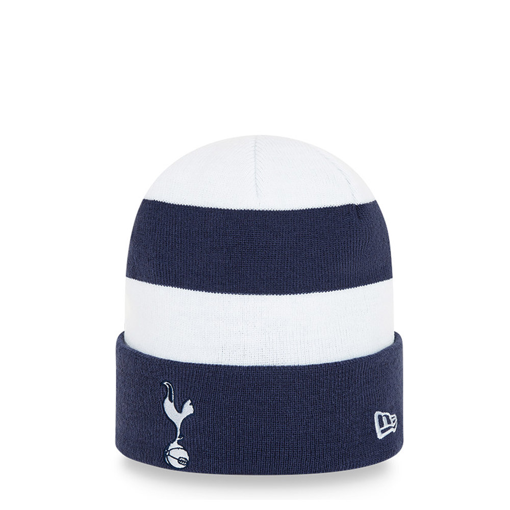 Tottenham Hotspur Stripe Blue Cuff Bonnet Chapeau