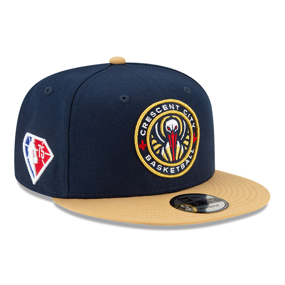 New Orleans Pelicans NBA Draft Navy 9FIFTY Cap