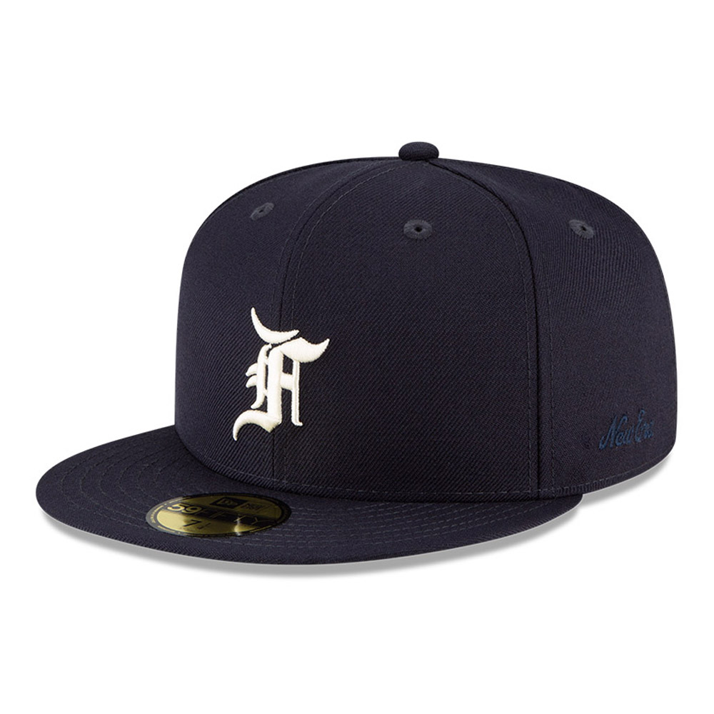 Fear of God ESSENTIALS x Detroit Tigers Navy 59FIFTY Fitted Cap