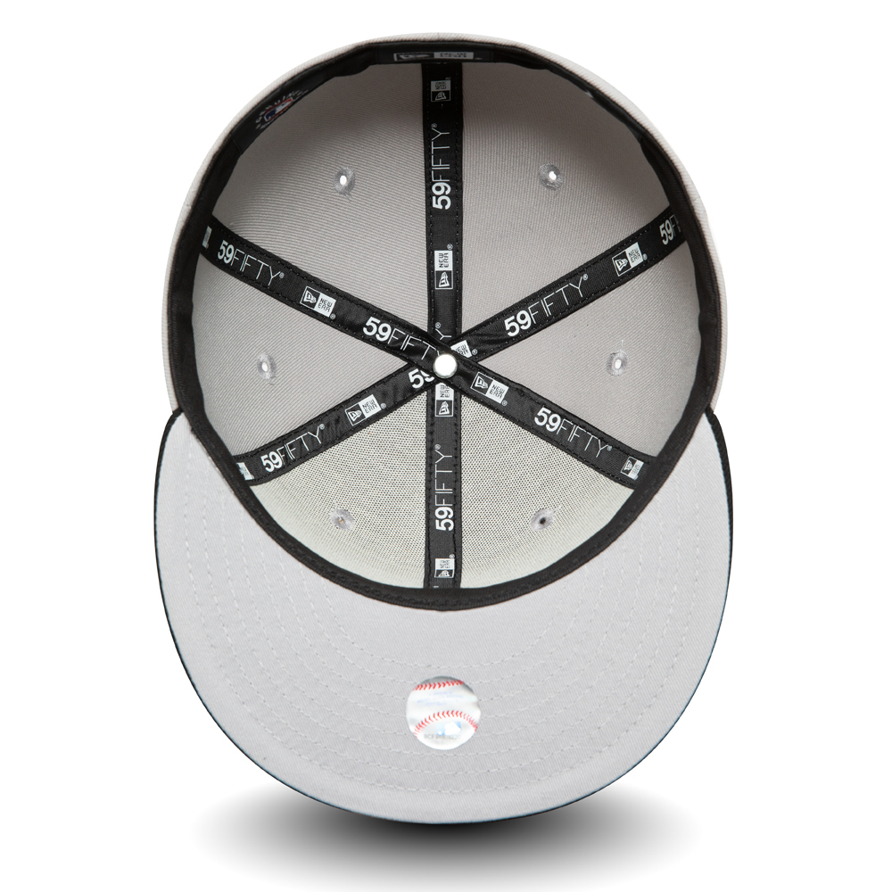 Chicago White Sox Monochrome Grey 59FIFTY Cap