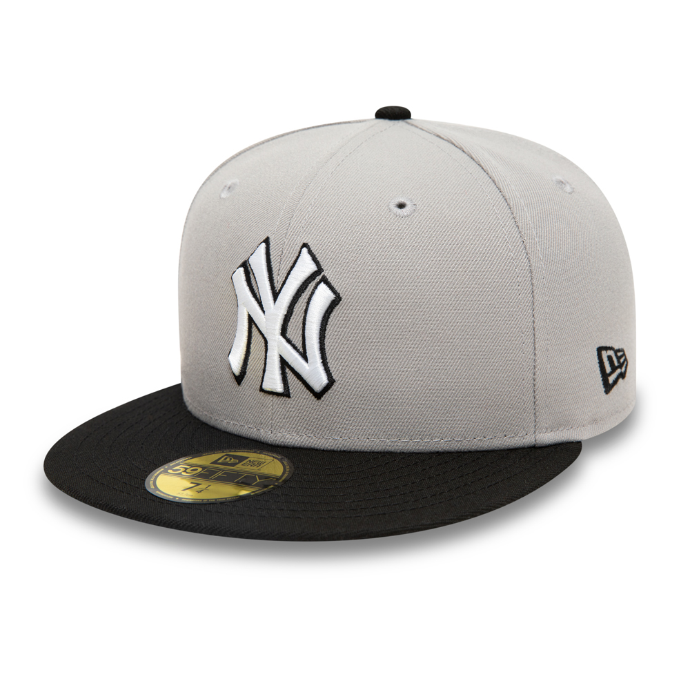 New York Yankees Monochrome Grey 59FIFTY Cap
