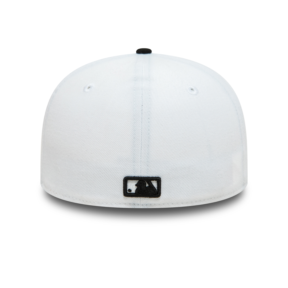 New York Yankees Monochrome White 59FIFTY Cap