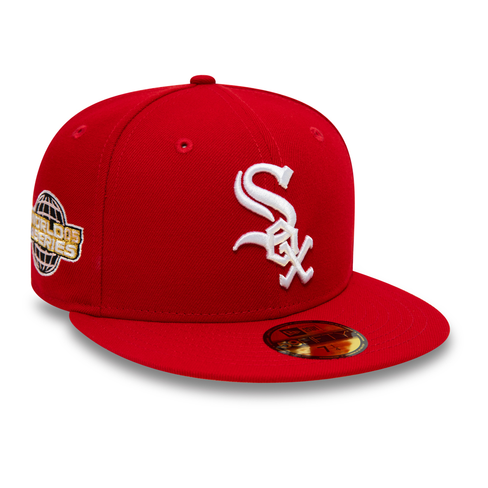 Chicago White Sox MLB World Series Red 59FIFTY Fitted Cap