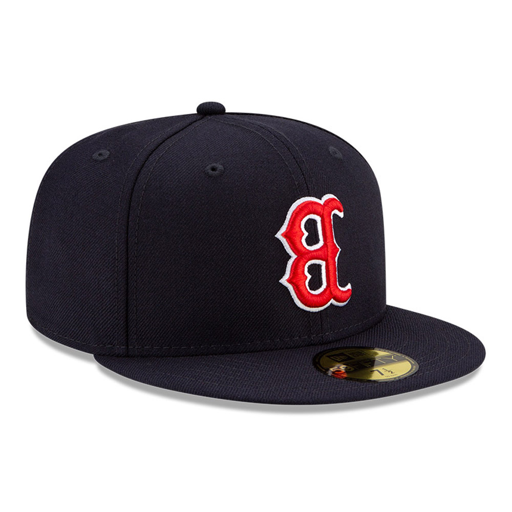Official New Era Boston Red Sox MLB Upside Down Logo OTC 59FIFTY Fitted ...