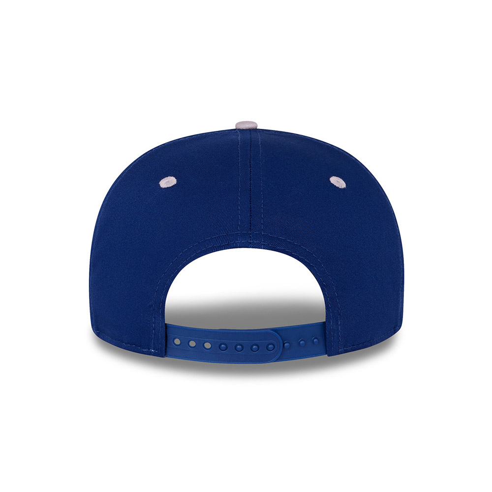 New York Mets Wordmark Blue 9FIFTY Stretch Snap Cap