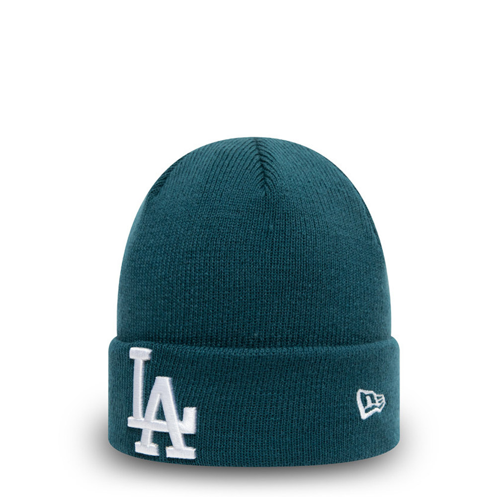 LA Dodgers League Essential Kids Blue Cuff Beanie Hat