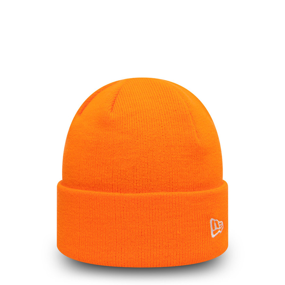 Cappello berretto per polsini arancione waffle new era