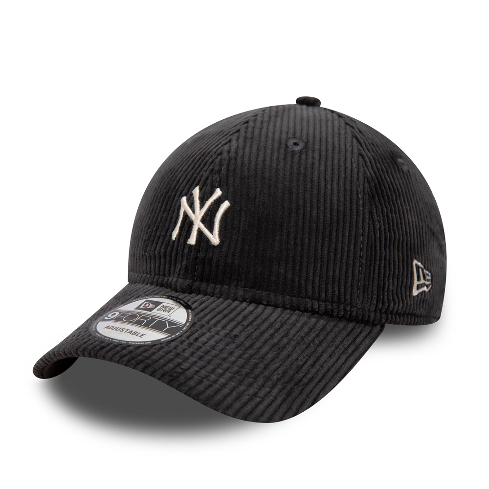 New York Yankees Micro Cord Grey 9FORTY Adjustable Cap