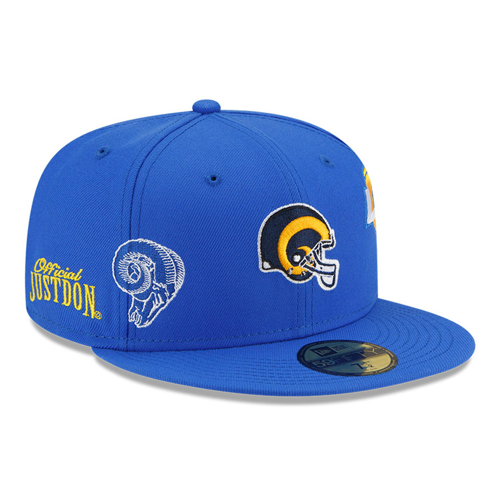 LA Rams Just Don x NFL Blue 59FIFTY Cap