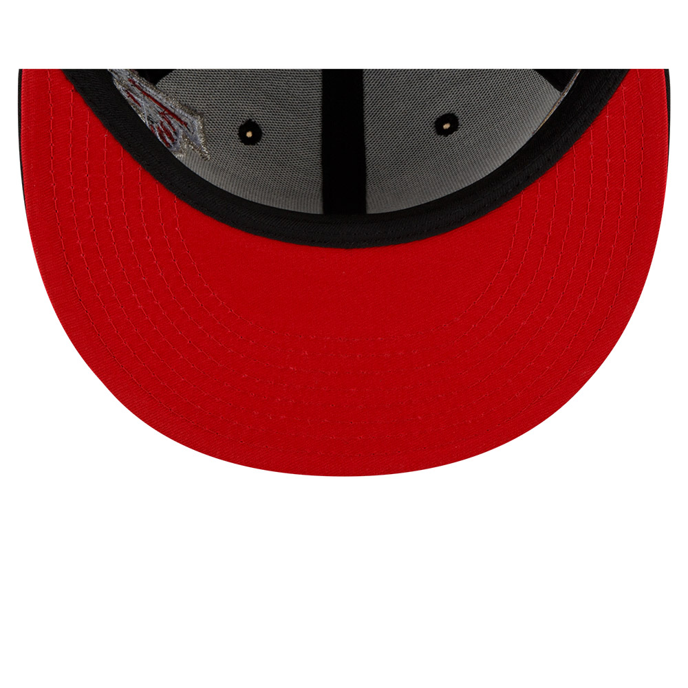 Official New Era Atlanta Falcons NFL Just Don Black 59FIFTY Fitted Cap ...