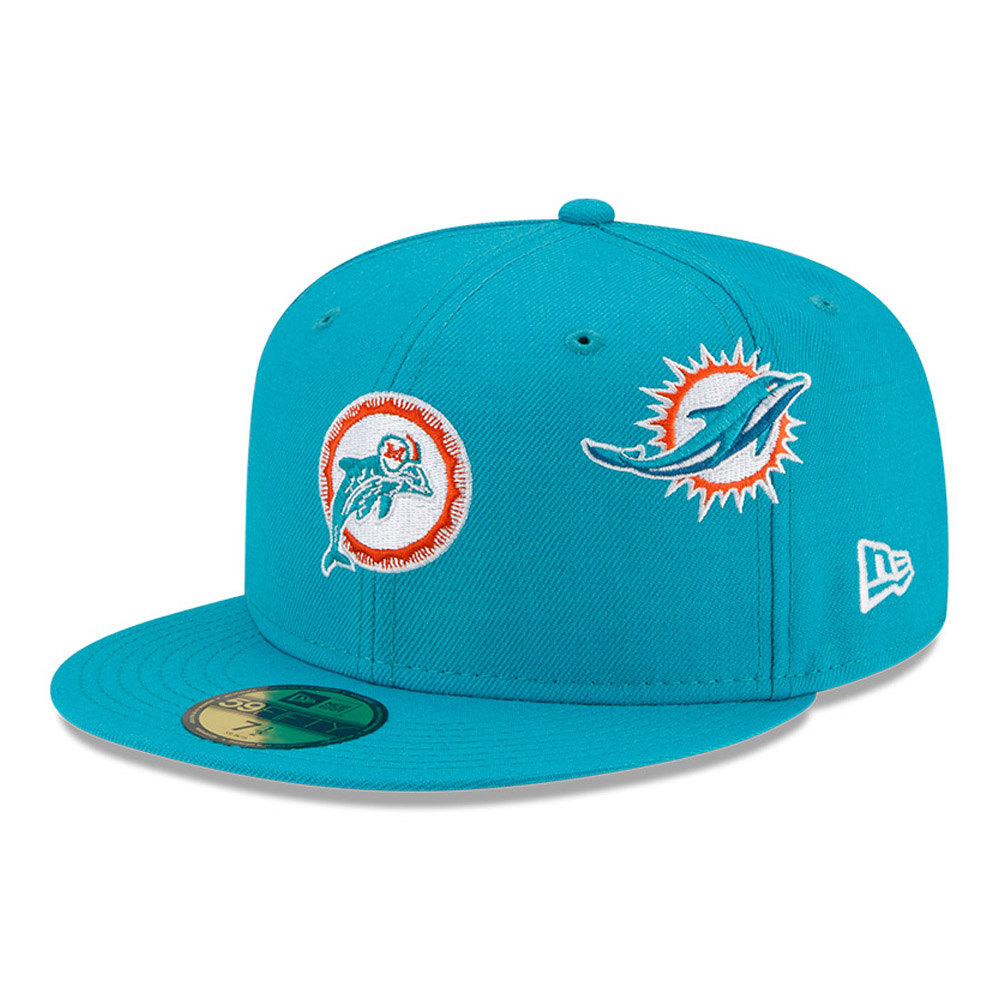Miami Dolphins Just Don x NFL Turquoise 59FIFTY Cap