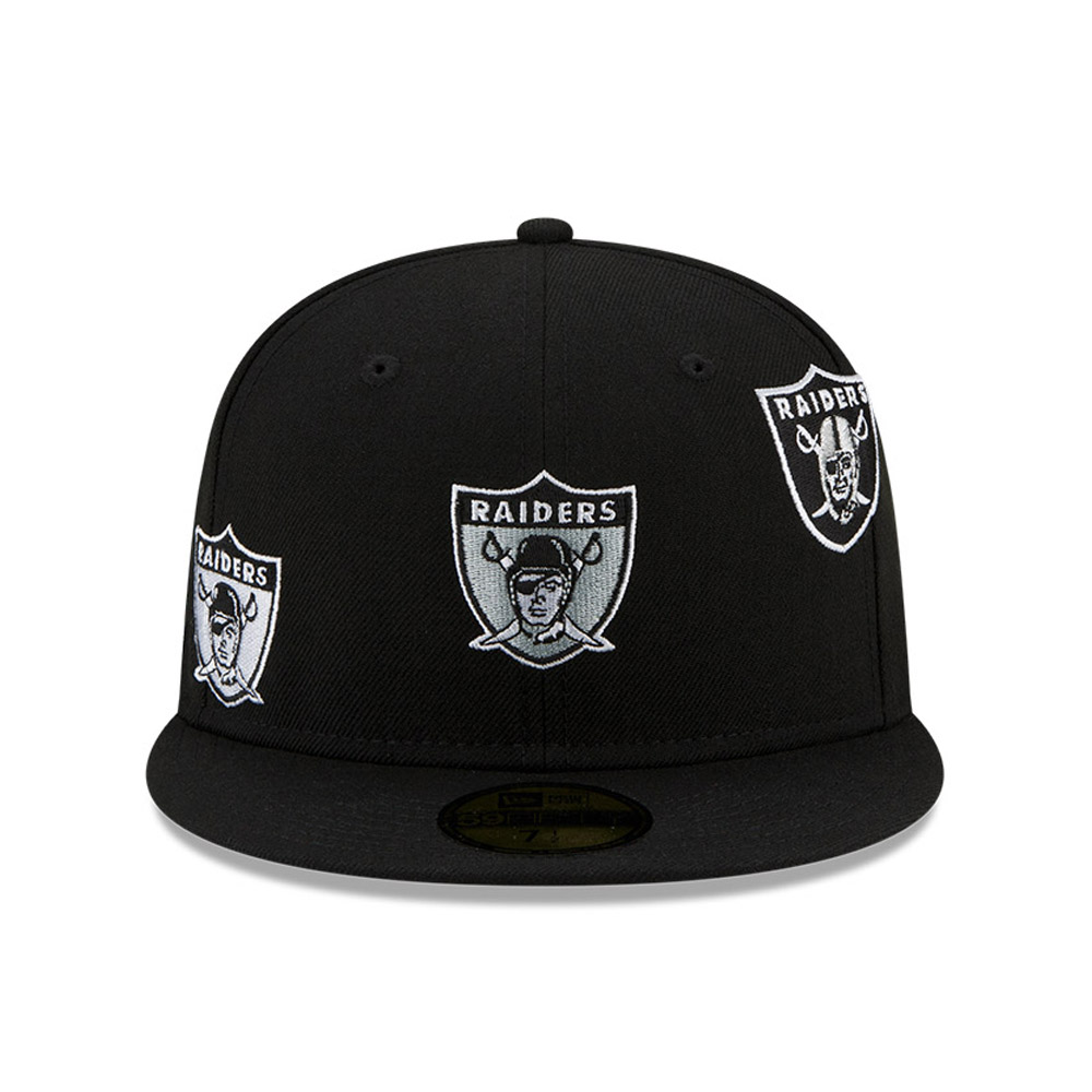 Las Vegas Raiders Just Don x NFL Black 59FIFTY Cap