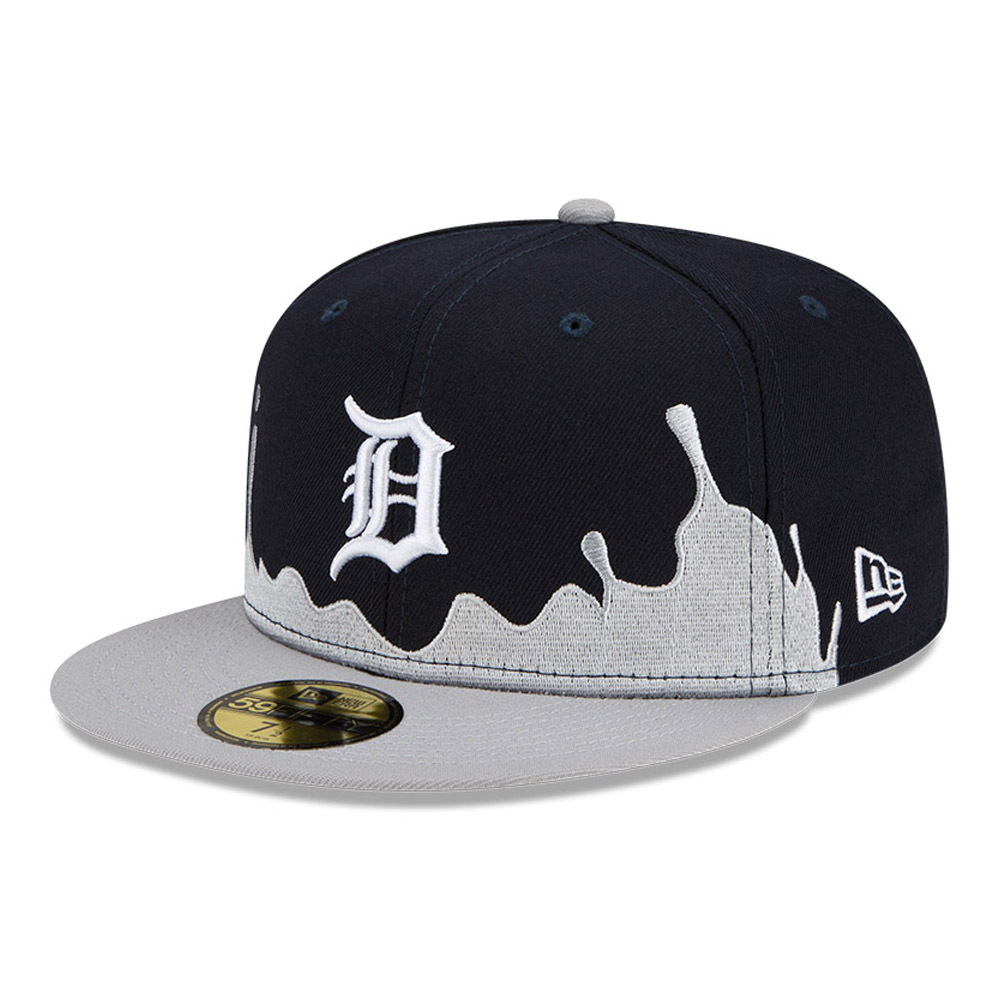 Detroit Tigers MLB Drip Front Navy 59FIFTY Cap