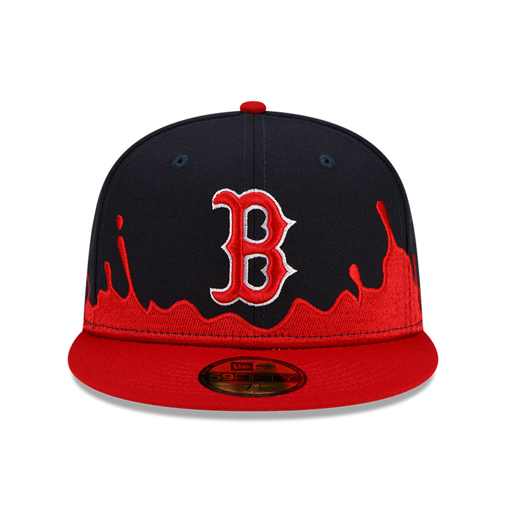 Boston Red Sox MLB Drip Front Navy 59FIFTY Cap