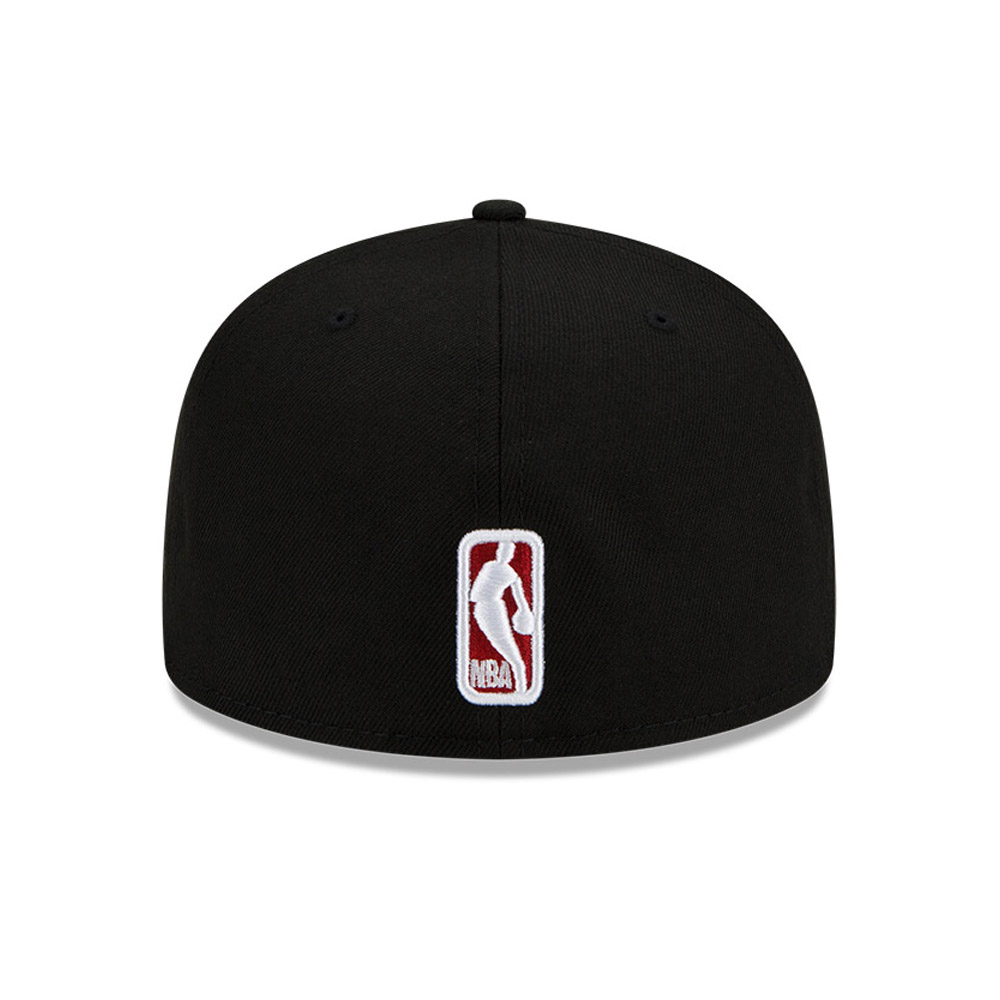 Miami Heat NBA Fan Out Black 59FIFTY Cap