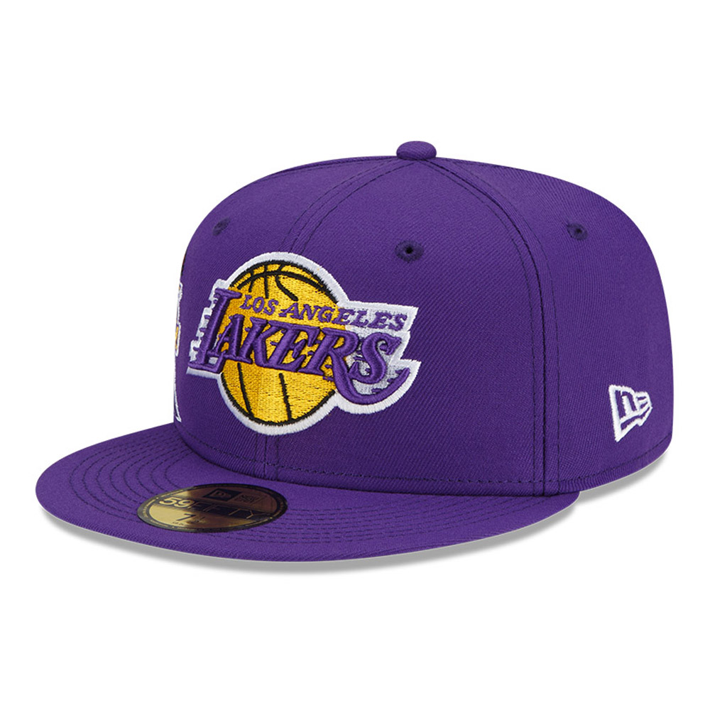 LA Lakers NBA Fan Out Purple 59FIFTY Cap