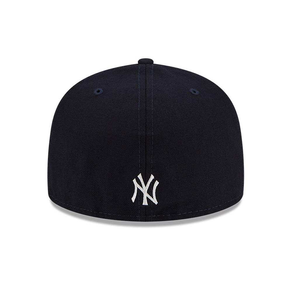 New York Yankees MLB Leafy Front Navy 59FIFTY Cap