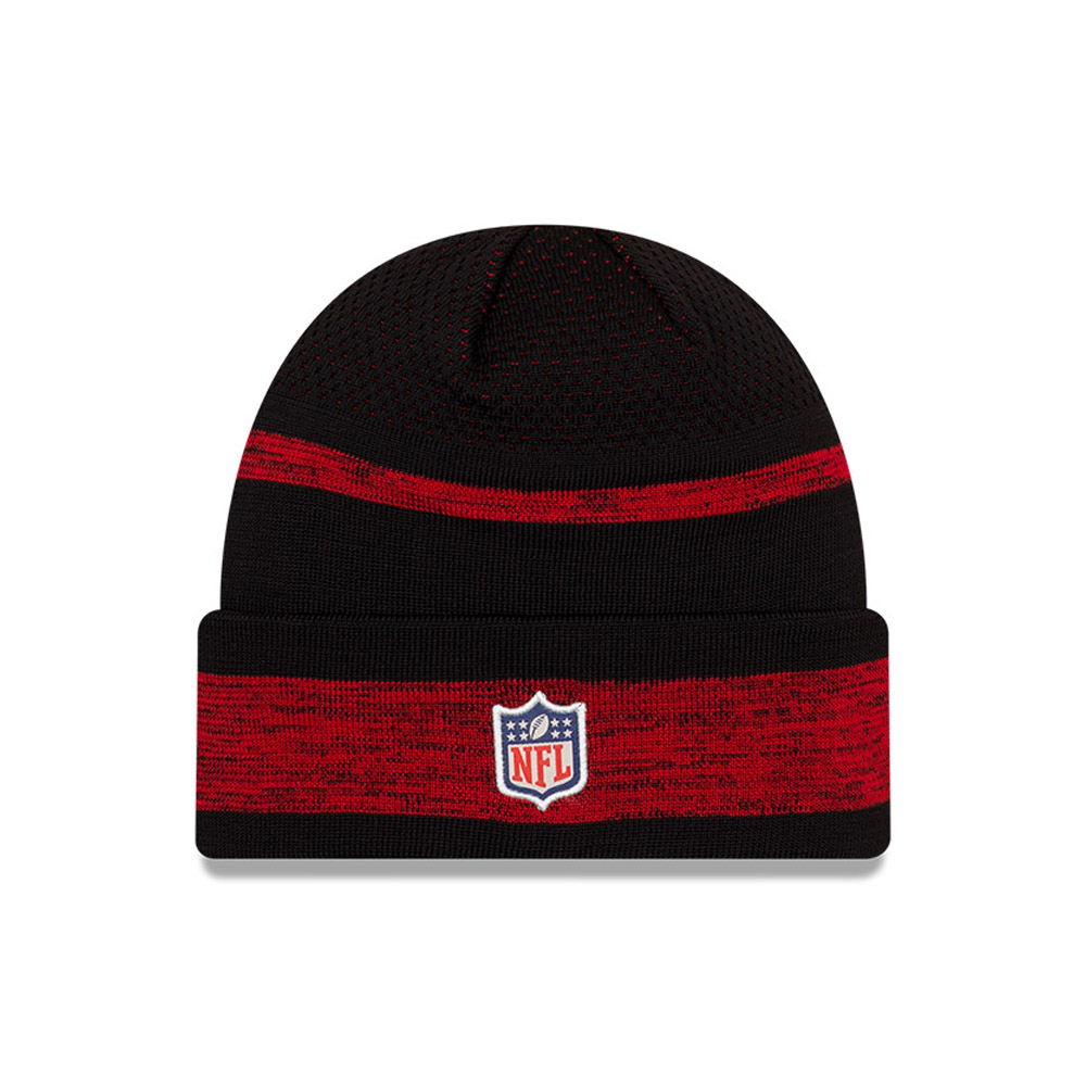 San Francisco 49ers NFL Sideline Tech Red Cuff Beanie Hat