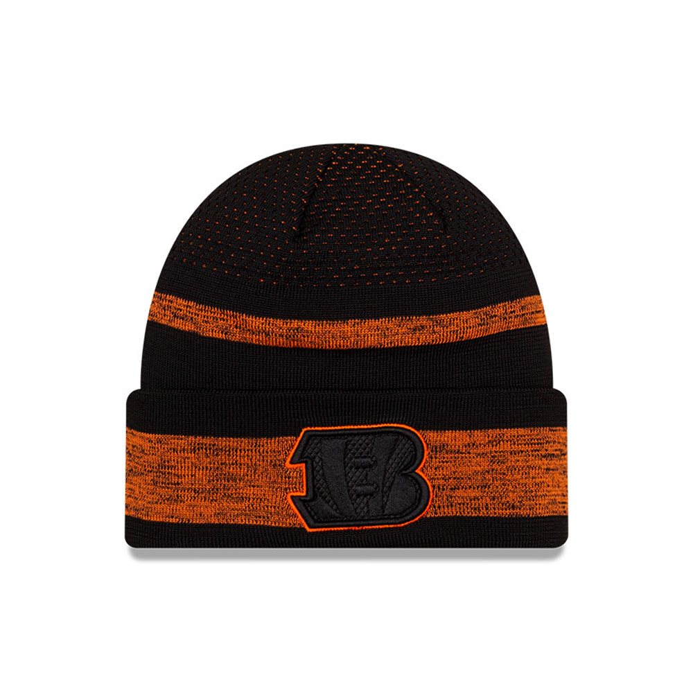 Cincinnati Bengals NFL Sideline Tech Cuff Orange Beanie Hat