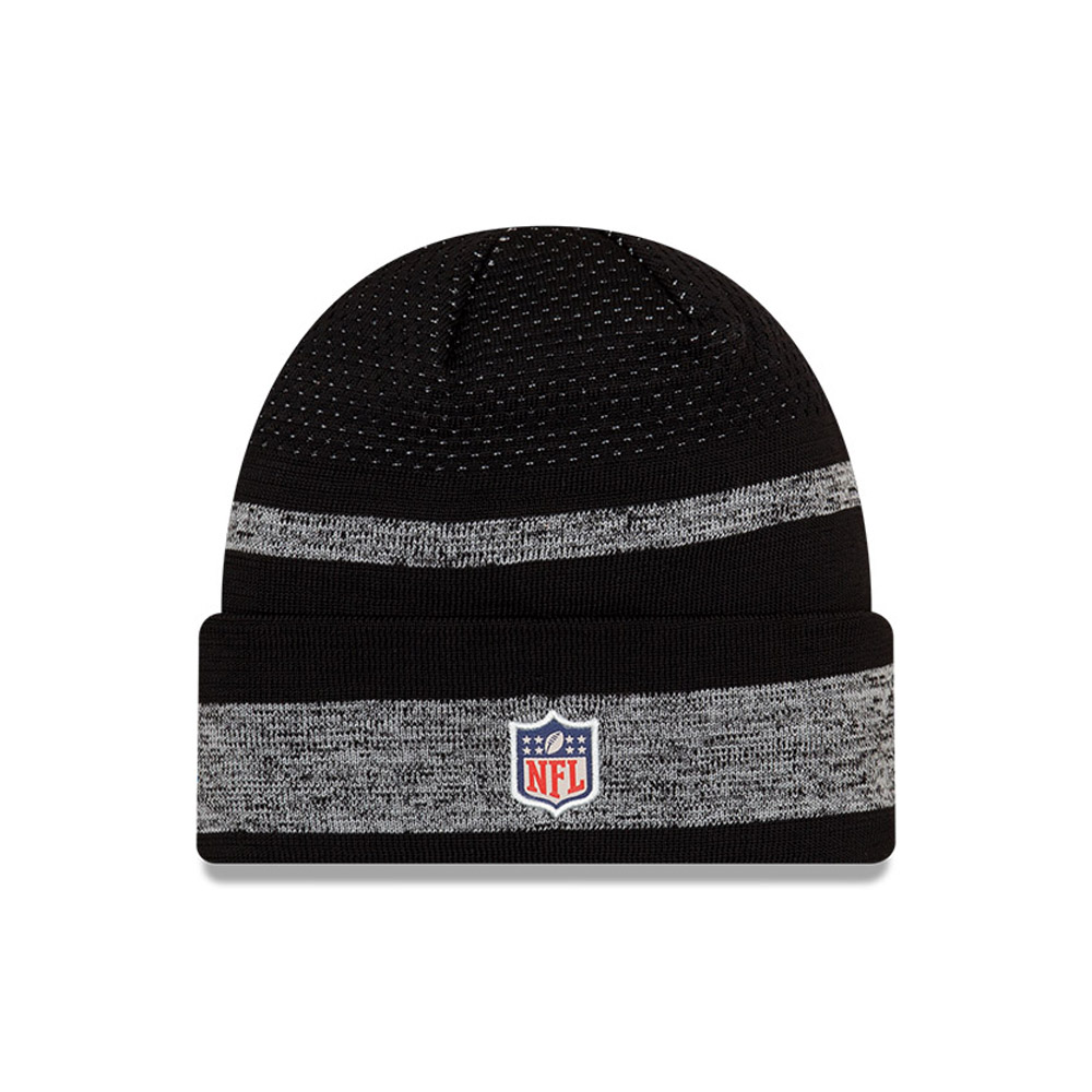 Detroit Lions NFL Sideline Tech Grey Cuff Beanie Hat