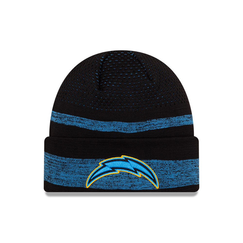LA Chargers NFL Sideline Tech Blue Cuff Beanie Hat